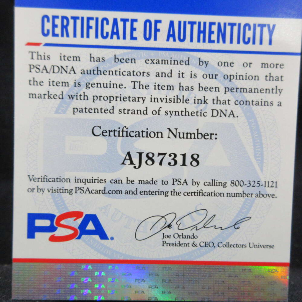 Ray Dandridge OAL Baseball Signed Auto PSA/DNA Authenticated Negro Leagues