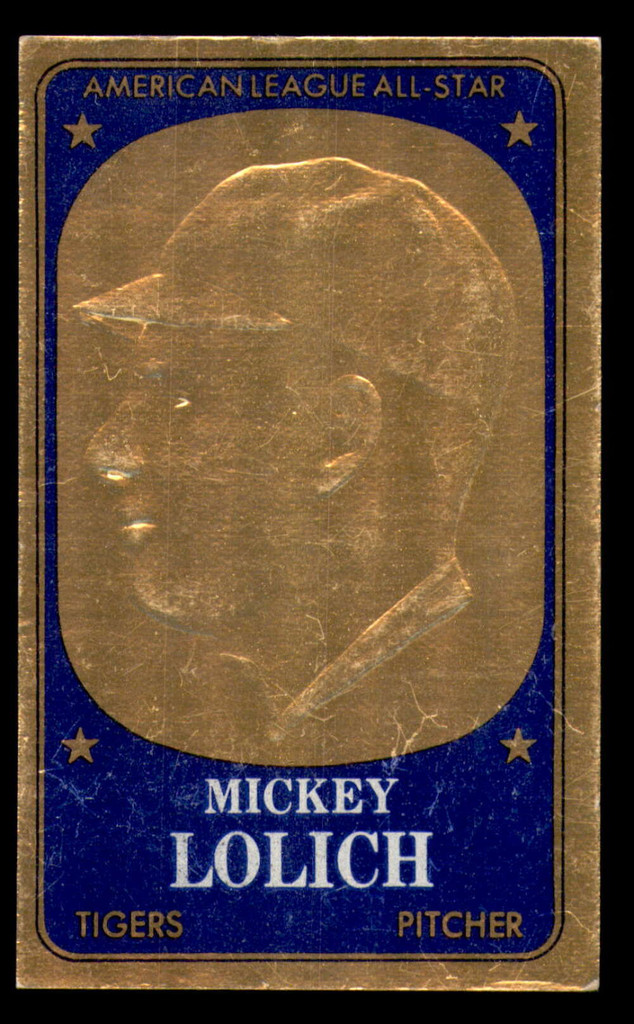 1965 Topps Embossed #55 Mickey Lolich Ex-Mint  ID: 326470