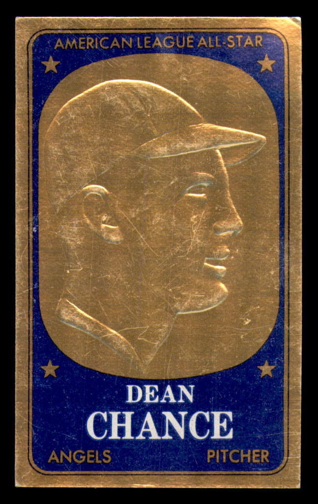 1965 Topps Embossed #66 Dean Chance Excellent+  ID: 326494