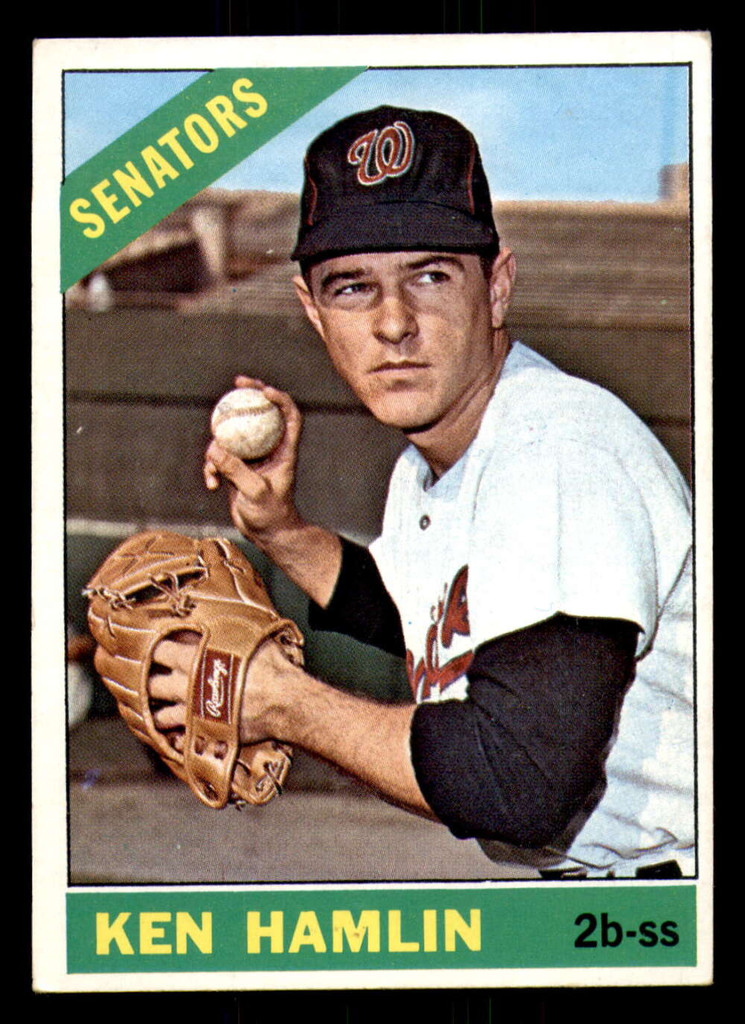1966 Topps # 69 Ken Hamlin Excellent+  ID: 326709