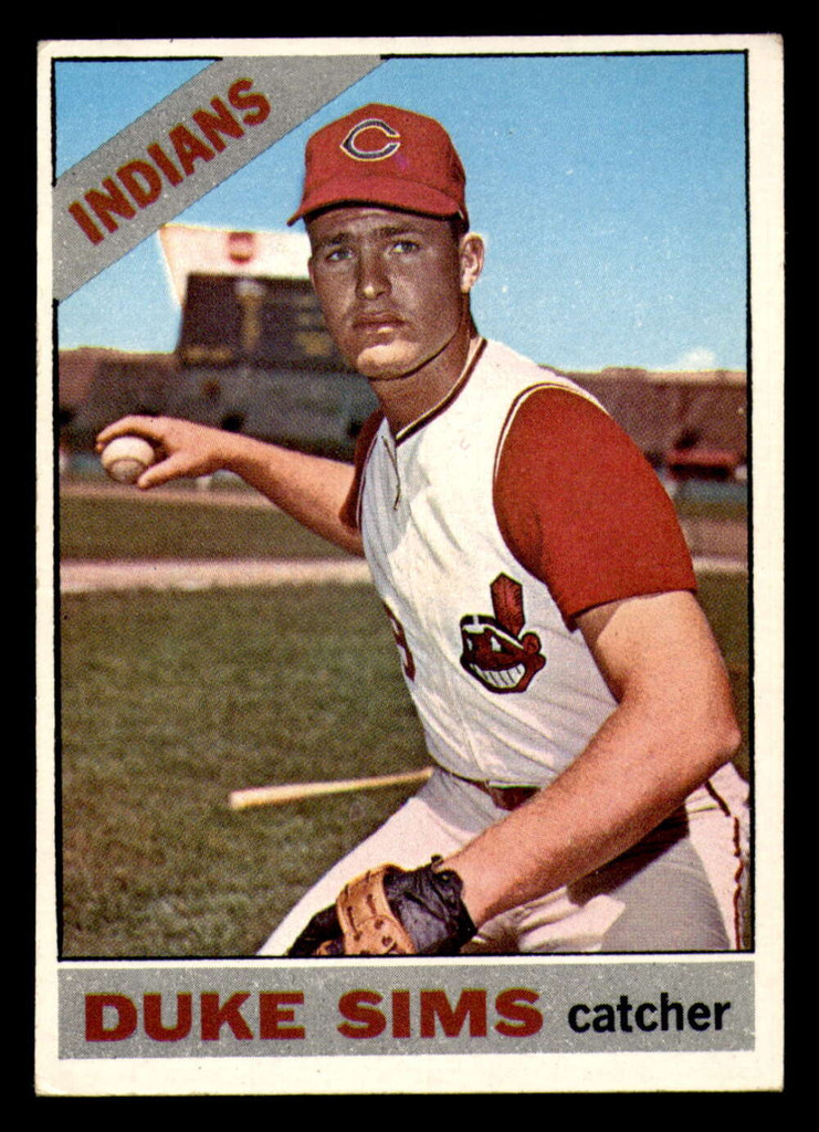 1966 Topps #169 Duke Sims Excellent+ RC Rookie  ID: 326986