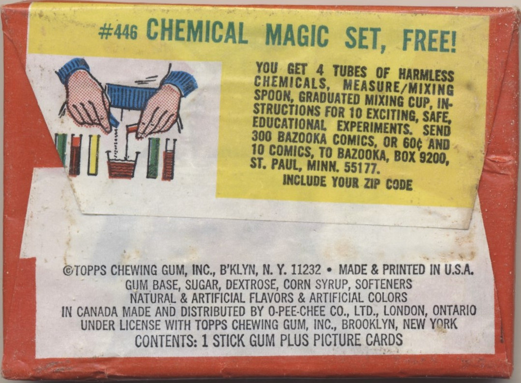 1968 Topps Laugh In 5 Cents Unopened Wax Pack  #*