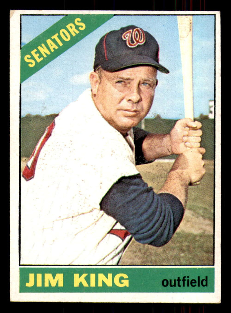 1966 Topps #369 Jim King Excellent 