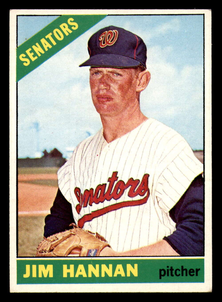 1966 Topps #479 Jim Hannan Excellent+  ID: 327864
