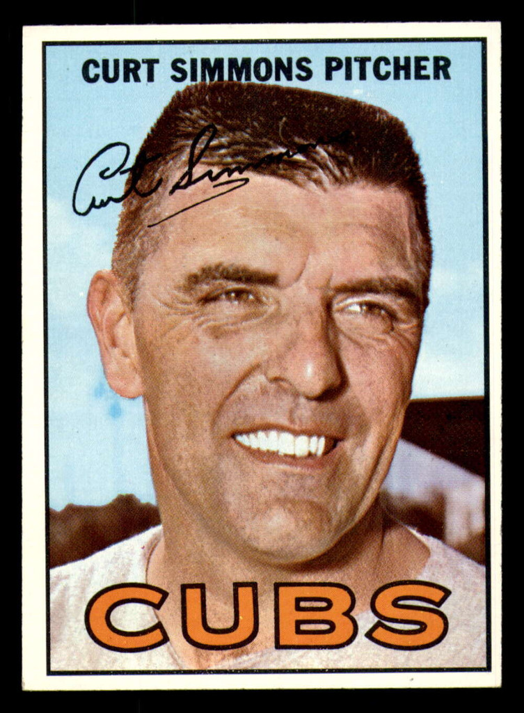 1967 Topps # 39 Curt Simmons Ex-Mint  ID: 328128