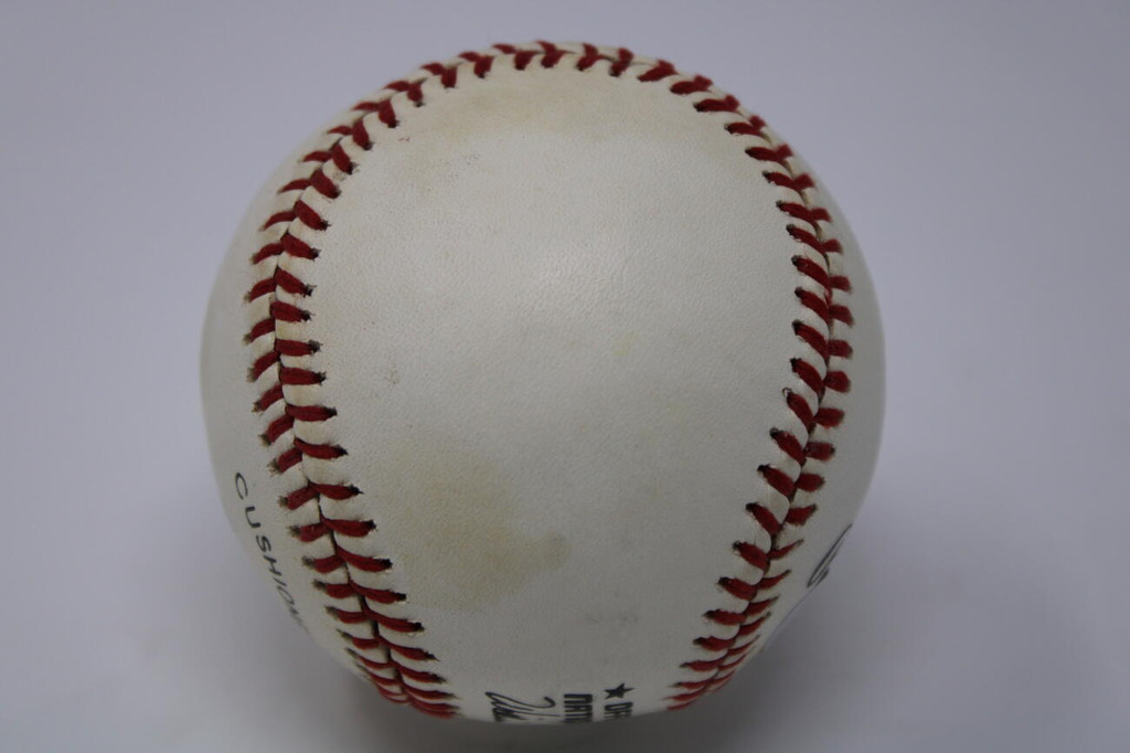 Hank Aaron Braves Signed OAL Baseball PSA/DNA Auto 9 Mint