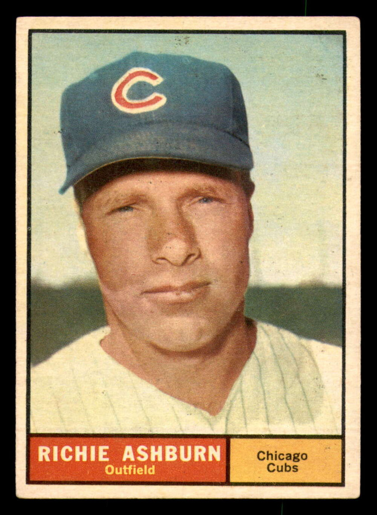 1961 Topps #88 Richie Ashburn Excellent  ID: 328979