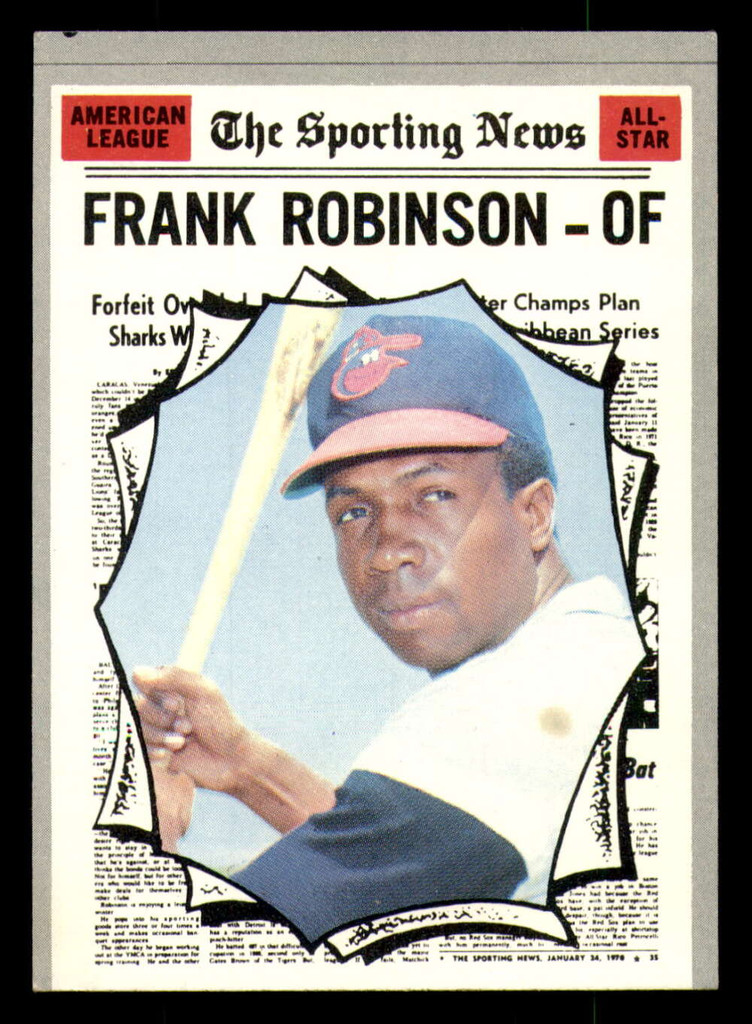 1970 Topps #463 Frank Robinson All-Star Ex-Mint  ID: 329065