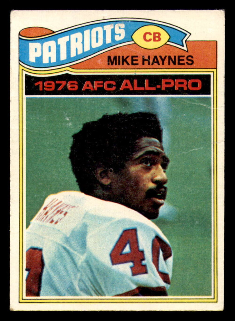 1977 Topps # 50 Mike Haynes G-VG RC Rookie 