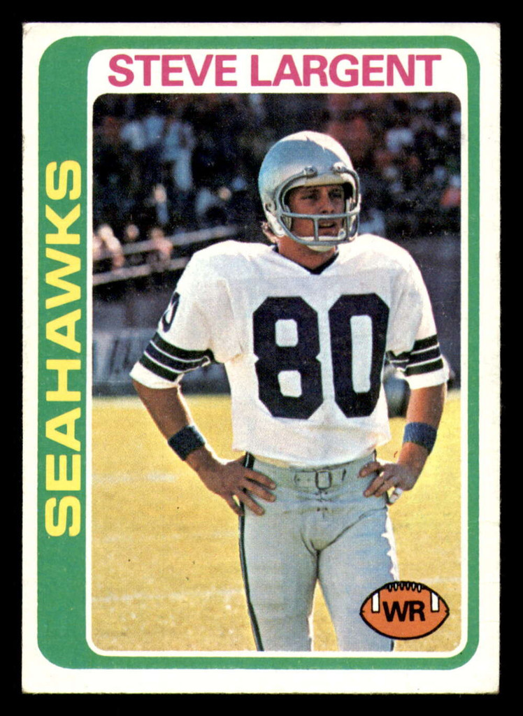 1978 Topps #443 Steve Largent Very Good 