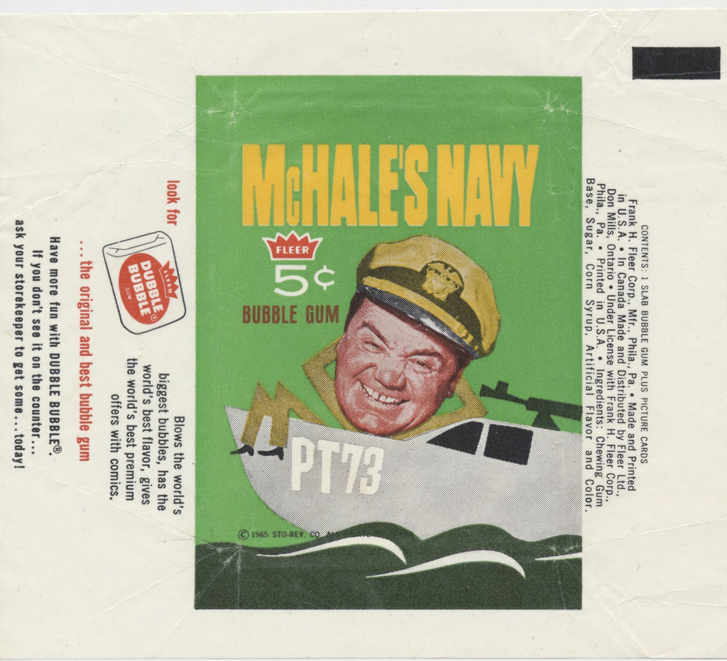 1965 Fleer McHales Navy 5 Cents Wrapper  #*sku34440