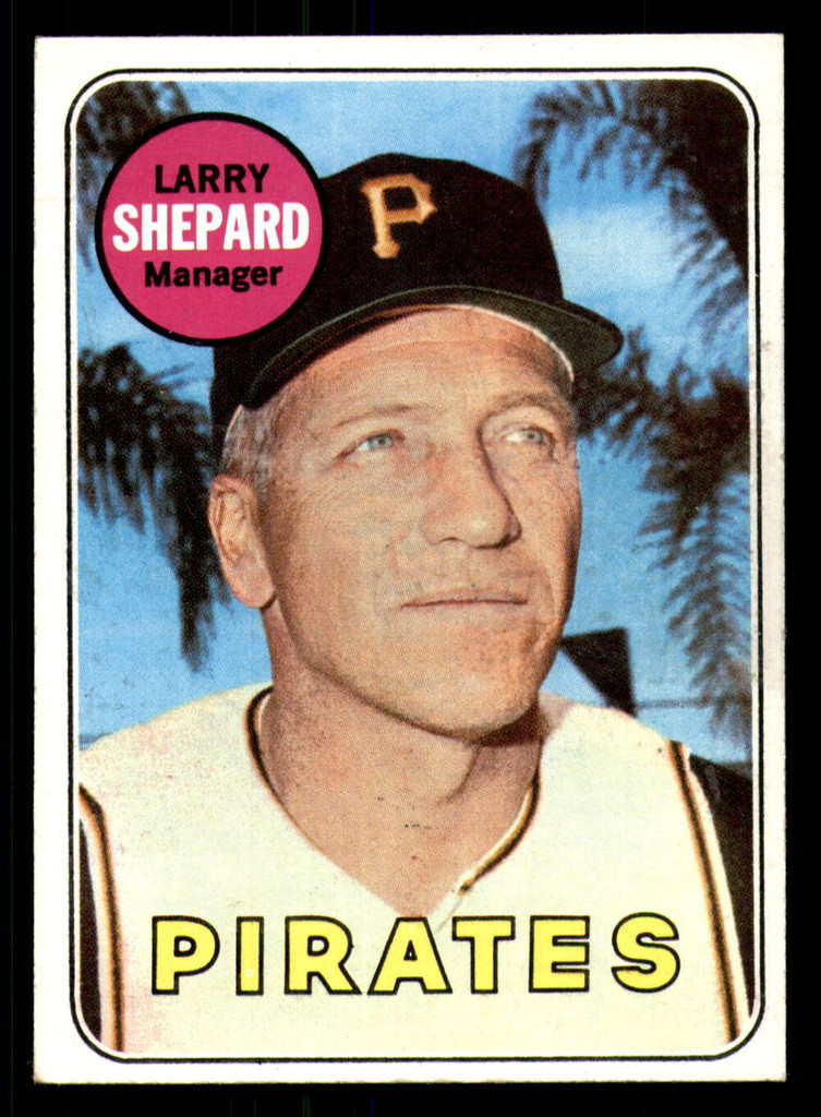 1969 Topps #384 Larry Shepard MG Ex-Mint  ID: 332444