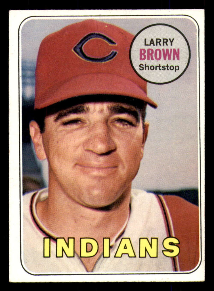 1969 Topps #503 Larry Brown Ex-Mint  ID: 332761