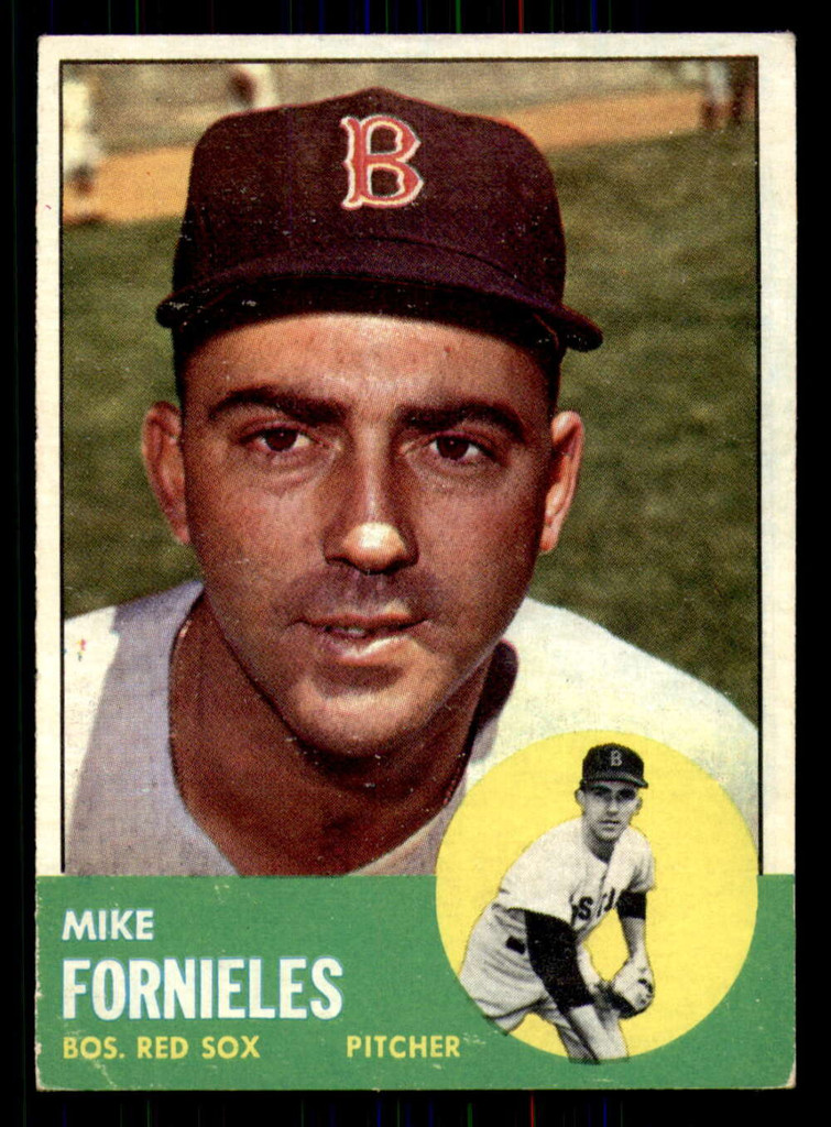 1963 Topps # 28 Mike Fornieles Very Good 