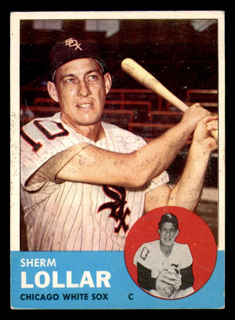1963 Topps #118 Sherm Lollar Excellent  ID: 333315