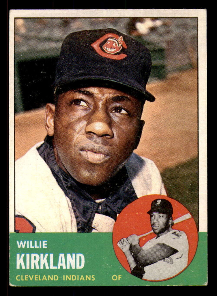 1963 Topps #187 Willie Kirkland Excellent+ 