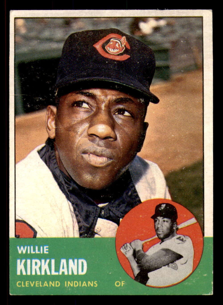 1963 Topps #187 Willie Kirkland Very Good  ID: 333459