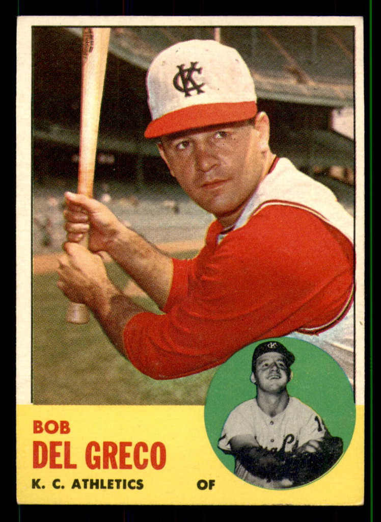 1963 Topps #282 Bobby Del Greco Ex-Mint  ID: 333593