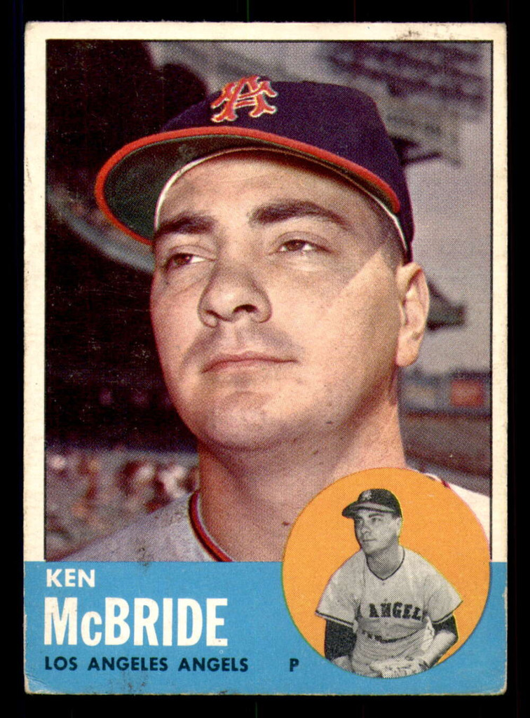 1963 Topps #510 Ken McBride Excellent 