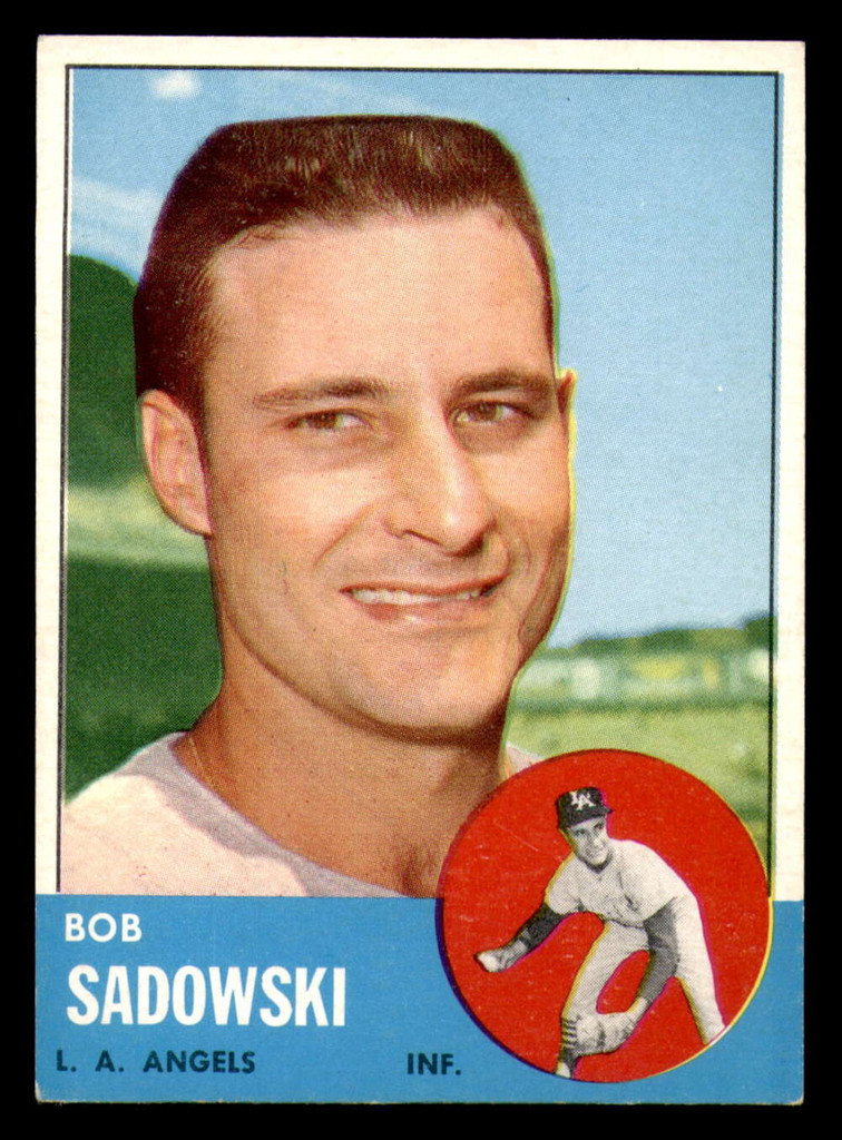 1963 Topps #568 Bob Sadowski Ex-Mint  ID: 334106