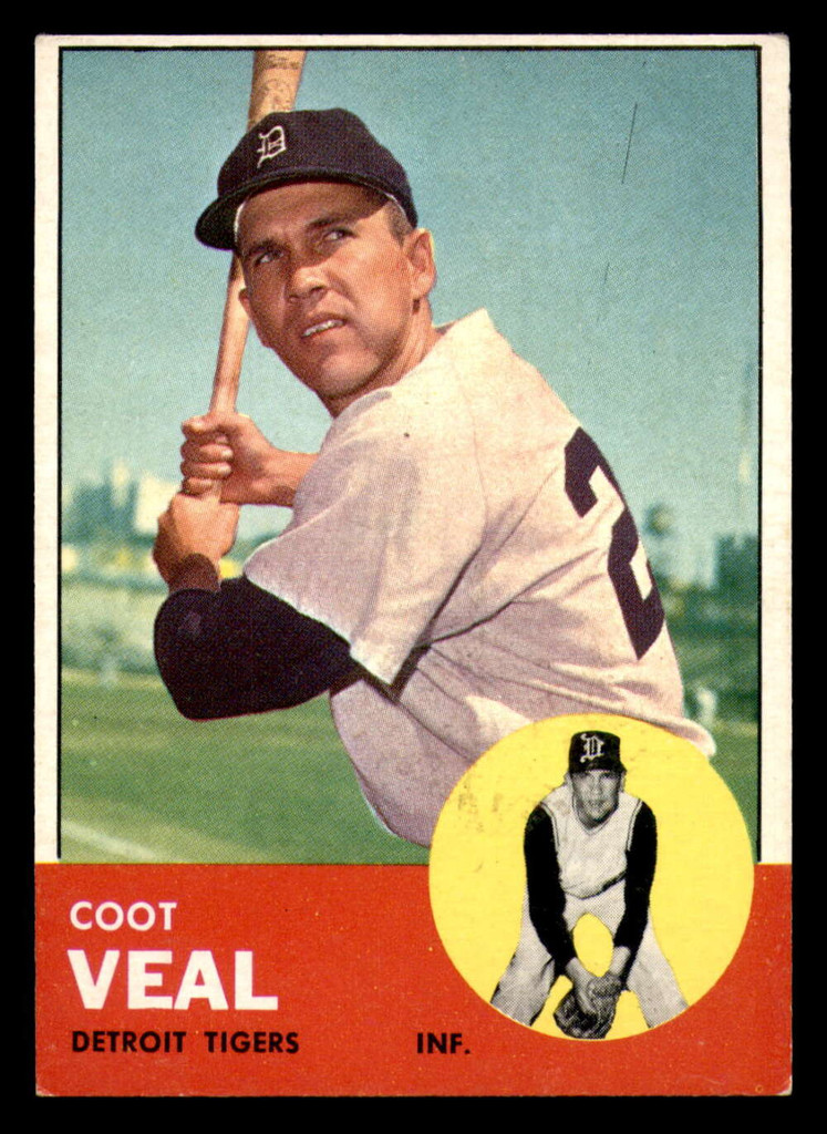 1963 Topps #573 Coot Veal Excellent+  ID: 334118