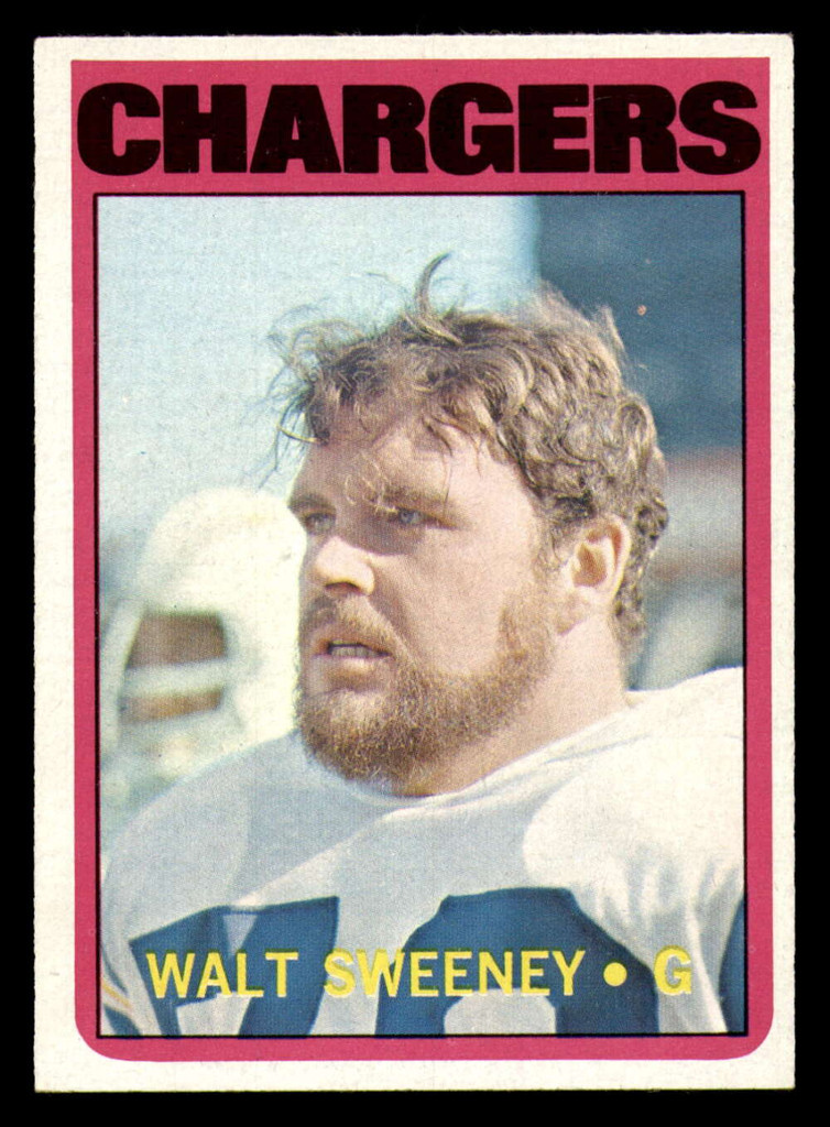 1972 Topps # 63 Walt Sweeney Near Mint 
