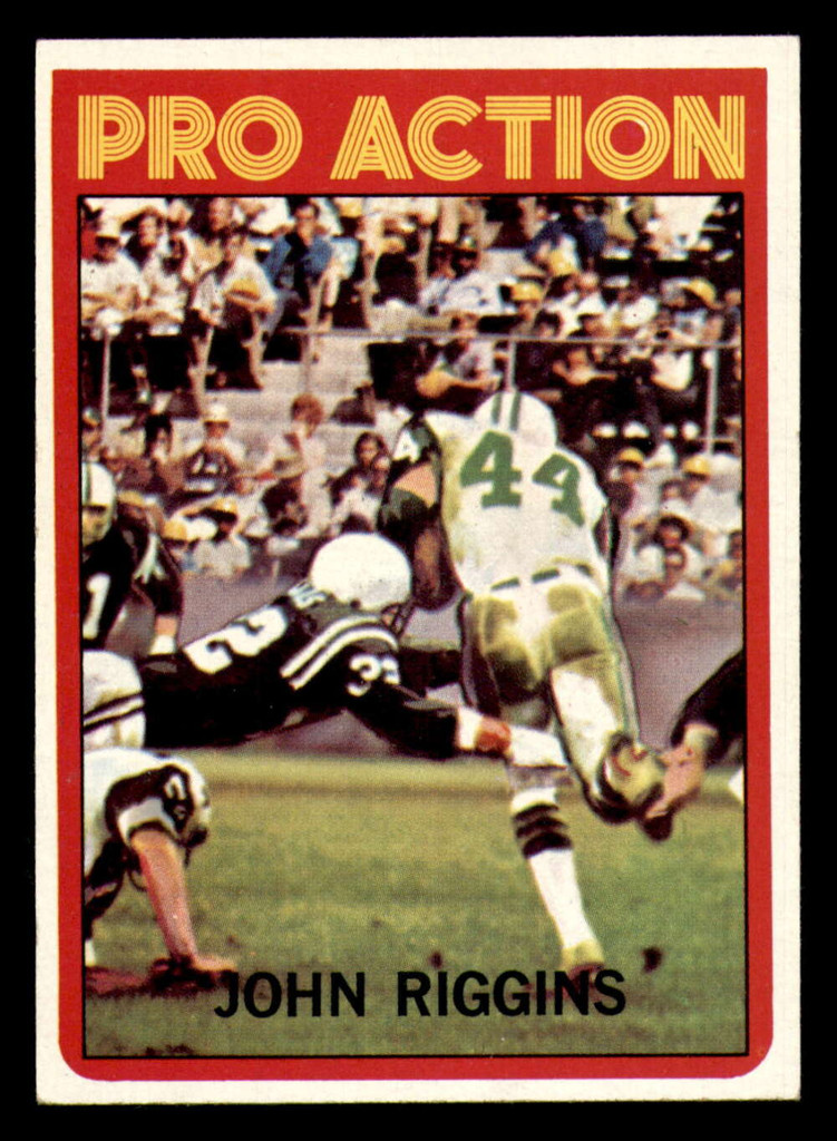 1972 Topps #126 John Riggins IA Ex-Mint  ID: 335579