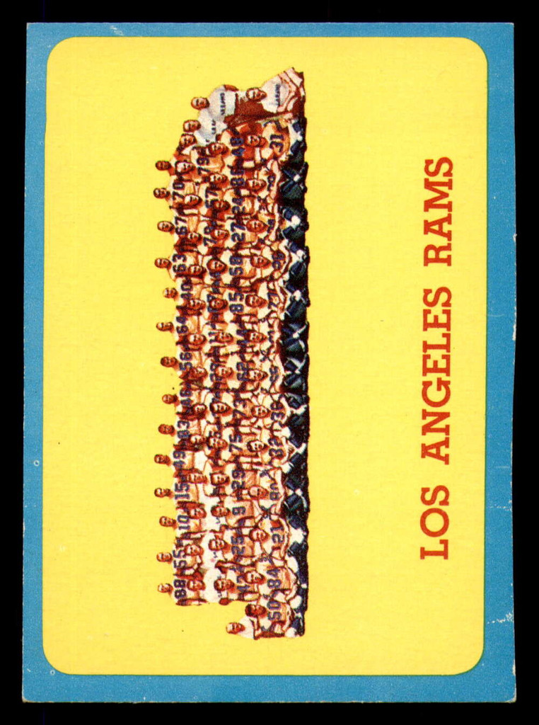 1963 Topps # 48 Rams Team Excellent+  ID: 337314