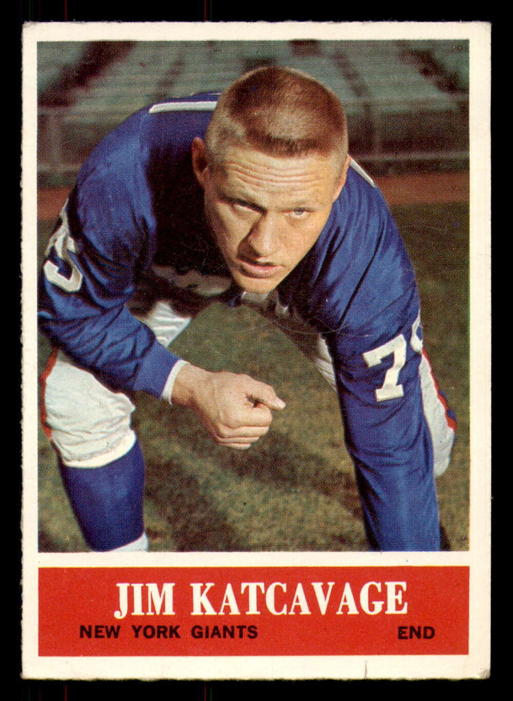 1964 Philadelphia #119 Jim Katcavage Very Good 