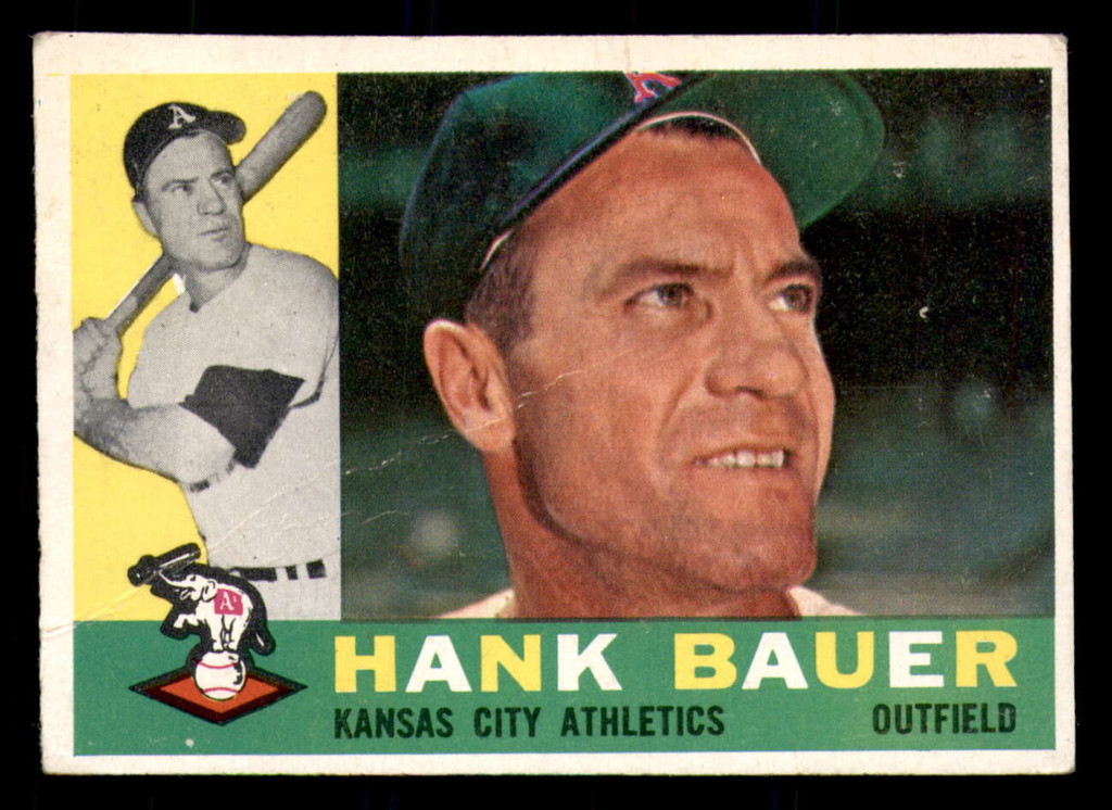 1960 Topps #262 Hank Bauer G-VG  ID: 337915