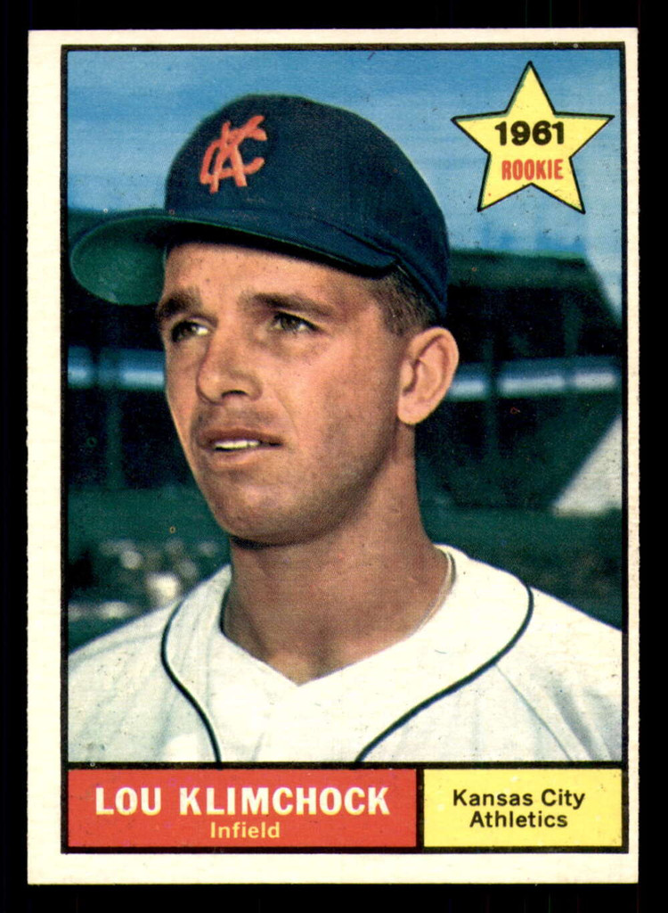 1961 Topps #462 Lou Klimchock Near Mint  ID: 338618