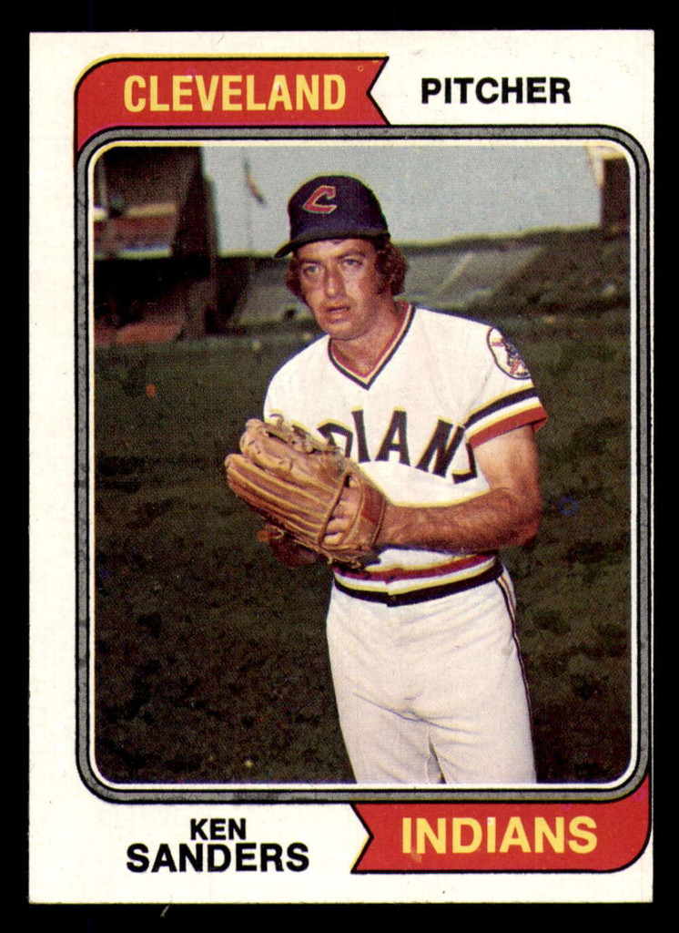 1974 Topps #638 Ken Sanders Ex-Mint 