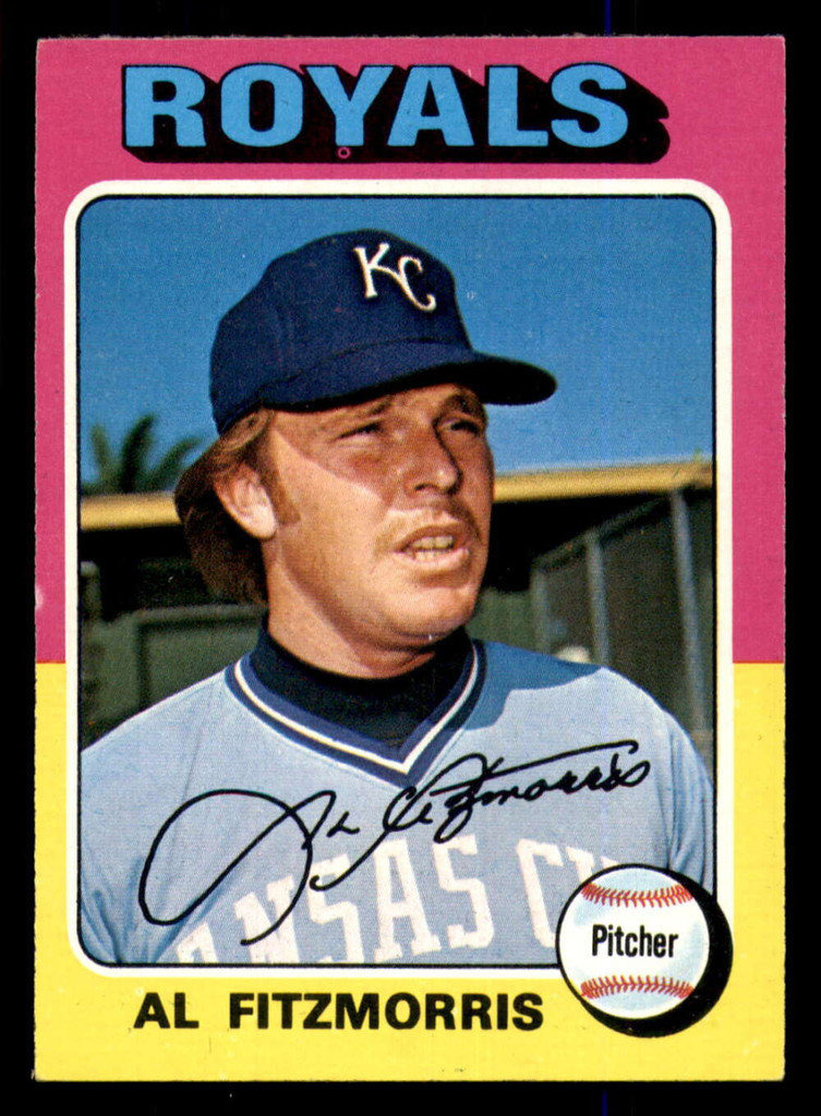 1975 Topps # 24 Al Fitzmorris Ex-Mint 