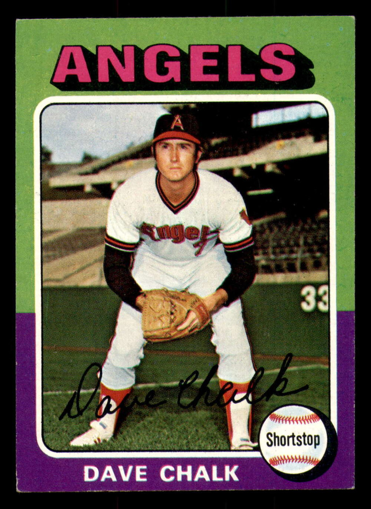 1975 Topps # 64 Dave Chalk Ex-Mint 