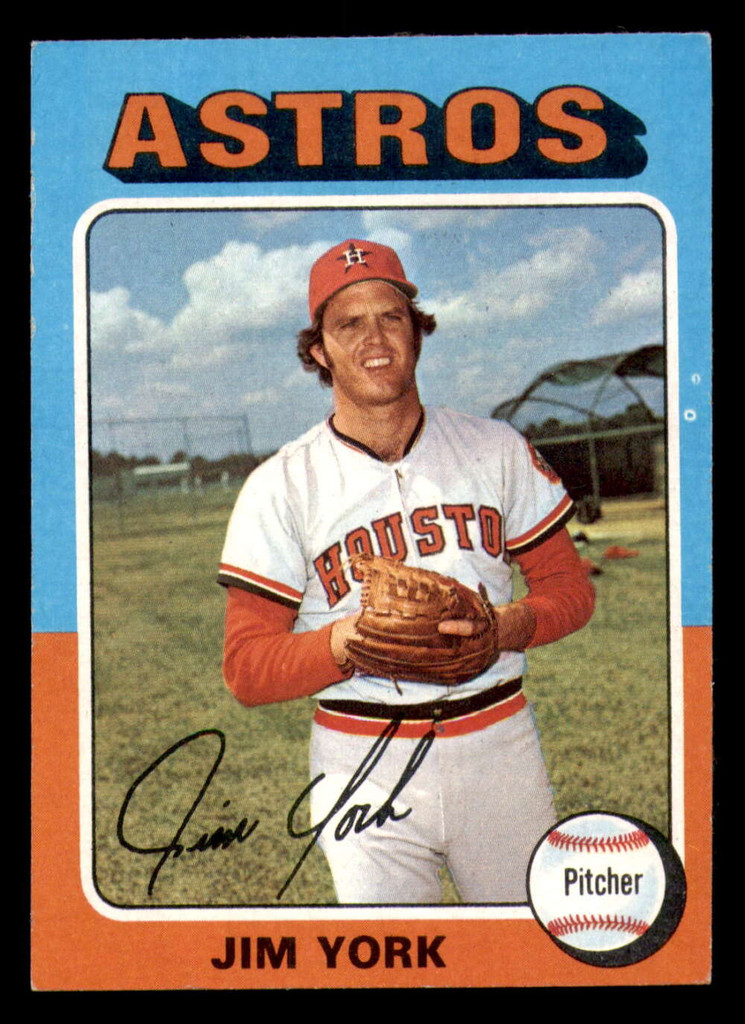 1975 Topps #383 Jim York Ex-Mint  ID: 341434