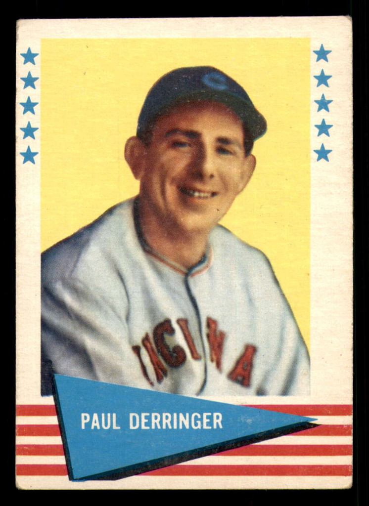 1961 Fleer #20 Paul Derringer Excellent+  ID: 342100