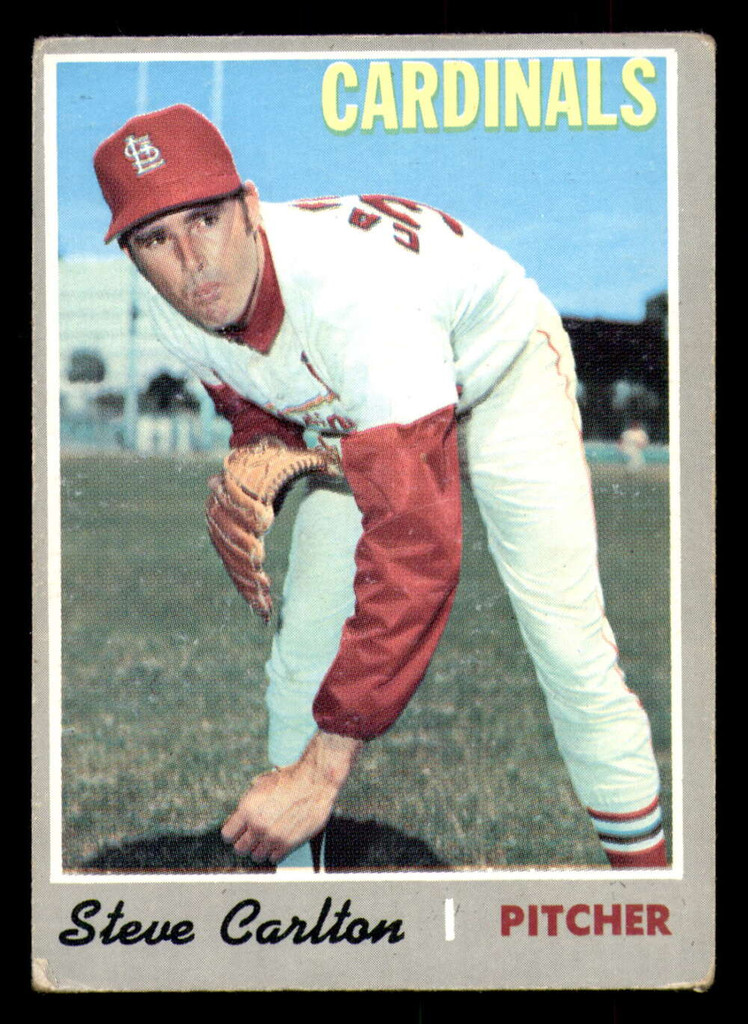 1970 Topps #220 Steve Carlton Very Good  ID: 343481