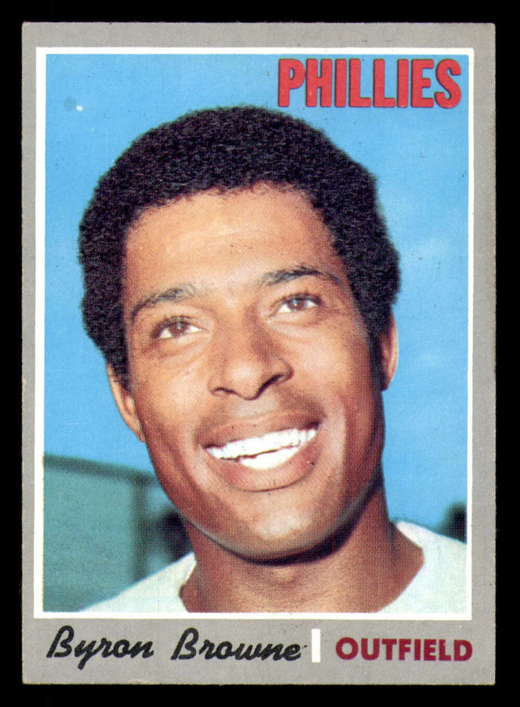 1970 Topps #388 Byron Browne Ex-Mint 