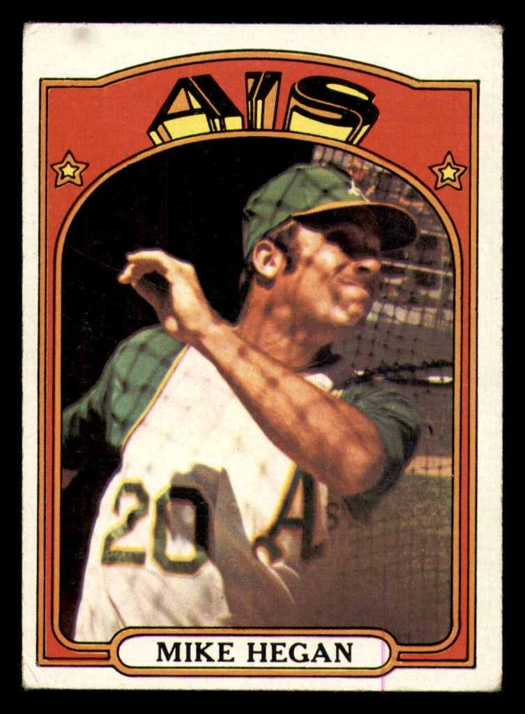 1972 Topps #632 Mike Hegan Very Good  ID: 345475