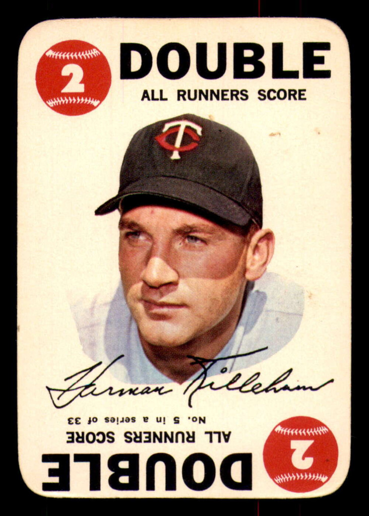 1968 Topps Game #5 Harmon Killebrew Very Good  ID: 345770