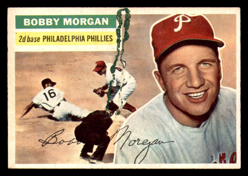 1956 Topps #337 Bobby Morgan Poor 