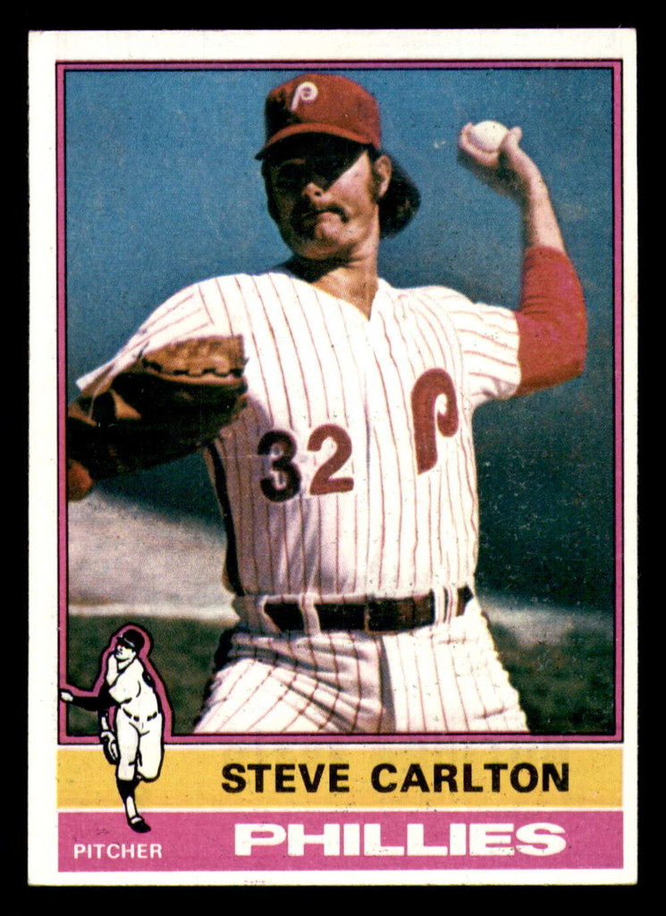 1976 Topps #355 Steve Carlton Ex-Mint  ID: 346305