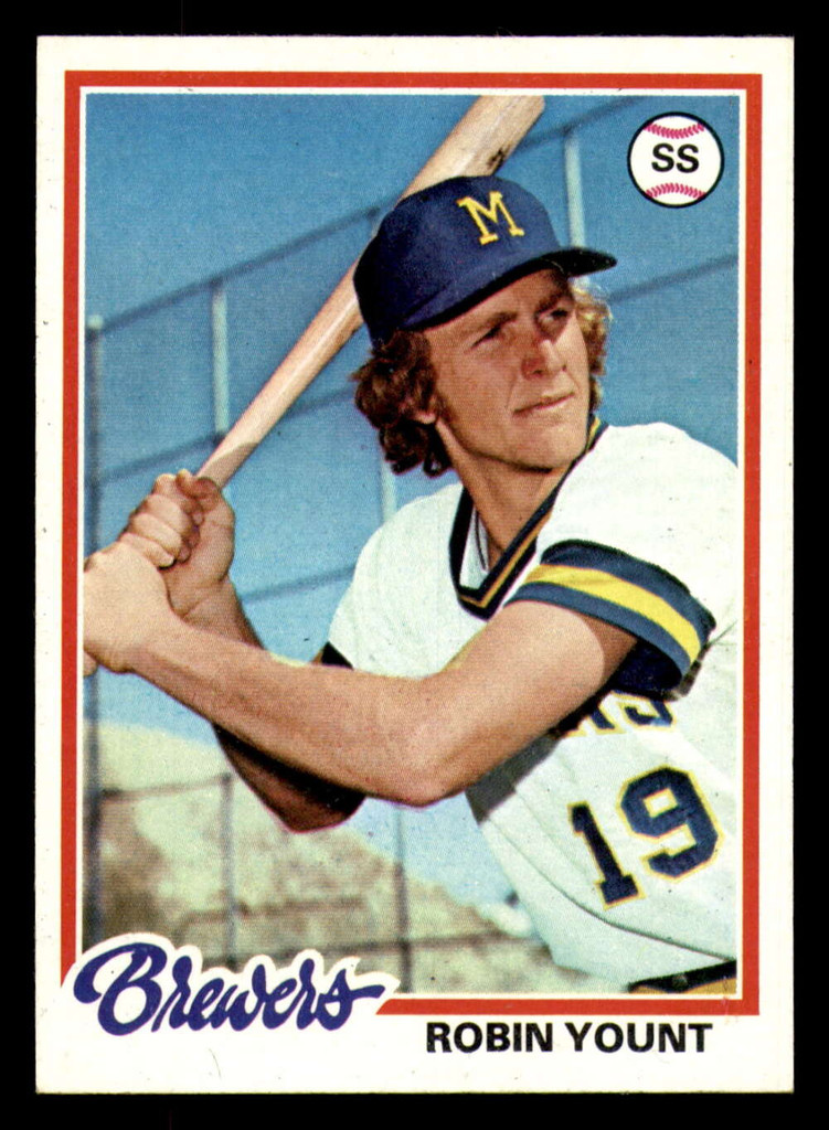 1978 Topps #173 Robin Yount UER Near Mint  ID: 346419