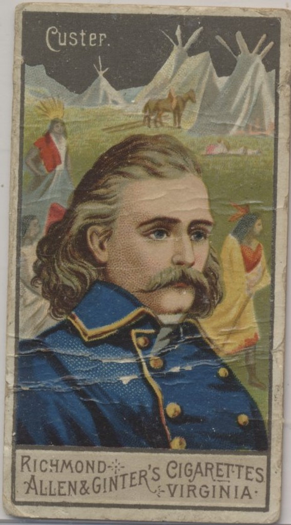 1888 N15 Great Generals  George R Custer TOUGH CARD  #*