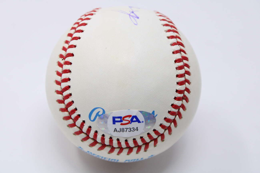 Reggie Jackson OAL Baseball Signed Auto PSA/DNA Authenticated A's Yankees ID: 347069
