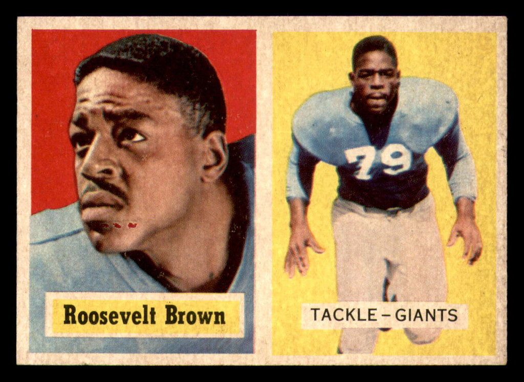 1957 Topps #11 Roosevelt Brown Ex-Mint 