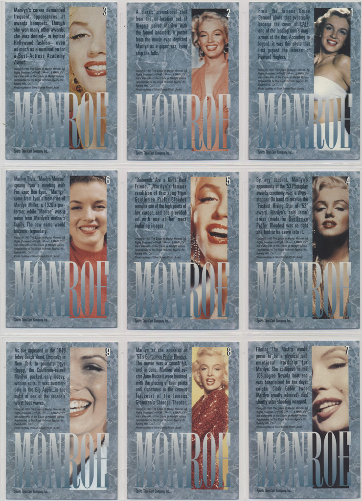 1993 Marilyn Monroe  Set 100  #*