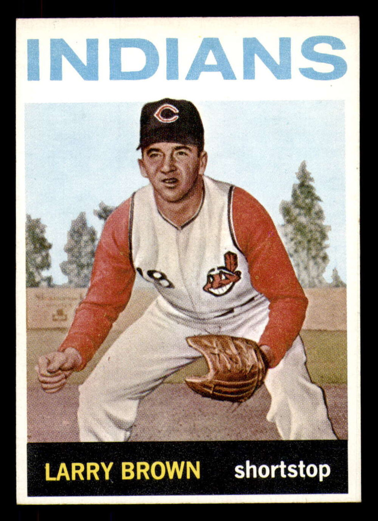 1964 Topps #301 Larry Brown Near Mint+ RC Rookie 