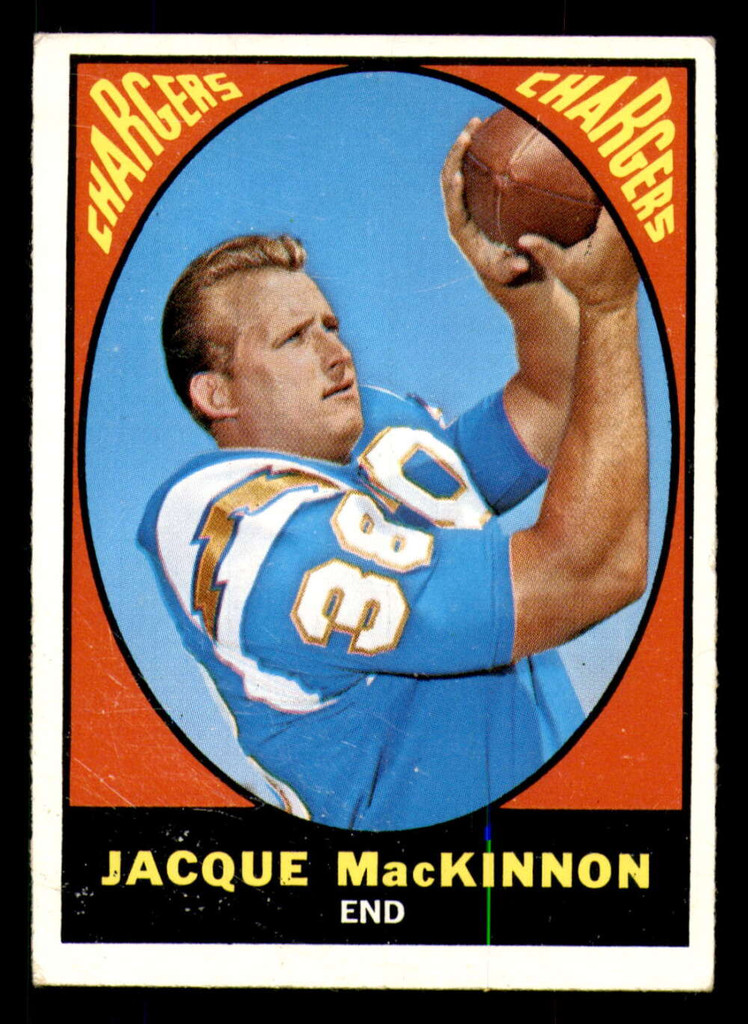 1967 Topps #124 Jacque MacKinnon Excellent 