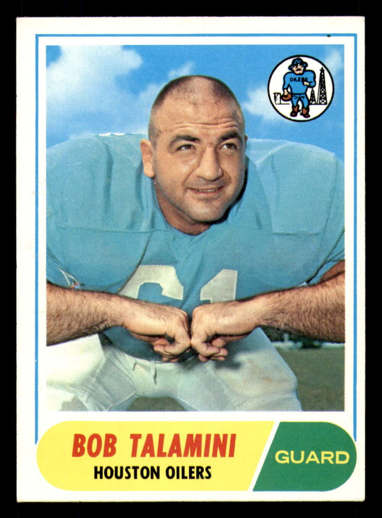 1968 Topps #68 Bob Talamini Ex-Mint  ID: 349131